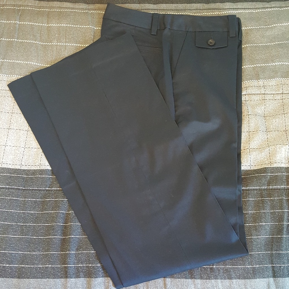 NWT BR Cotton Suit Pants - Navy